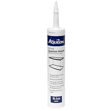 Aqueon 100530798 Aquarium Silicone Clear 10.3 Oz Tube