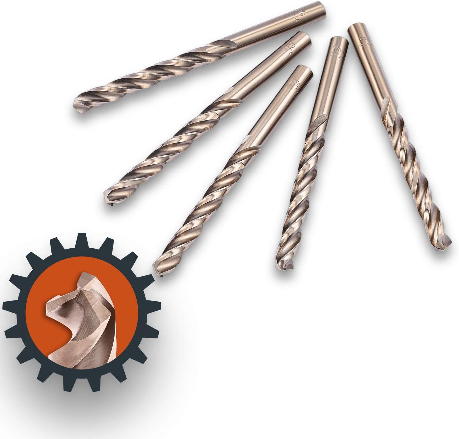 Champion Cutting Tool Heavy Duty BlackGold Jobber Drill Bits, 135