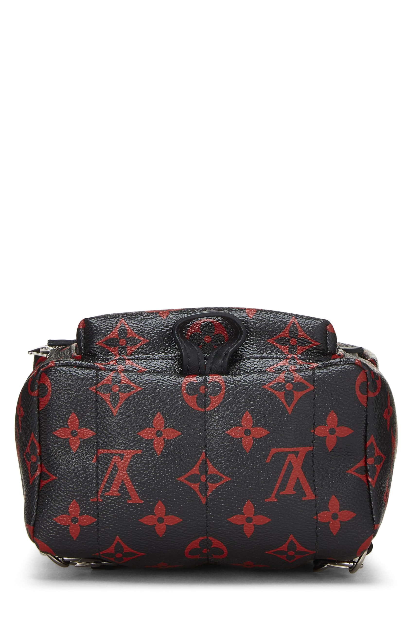 Louis Vuitton, Pre-Loved Black Monogram Canvas Palm Springs Backpack Mini, Black