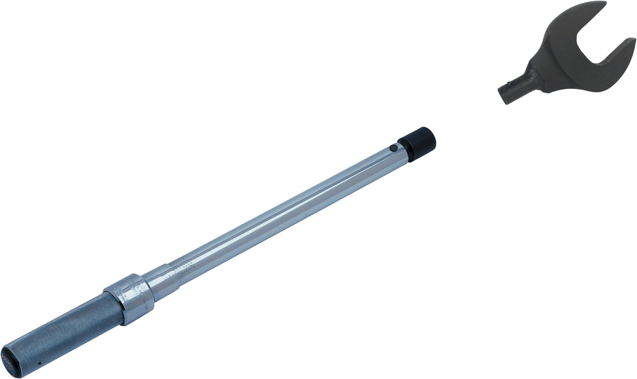 CDI 200NMIMH Micrometer Adjustable Torque Wrench Interchange Head Torque Range 40 to 200 Newt