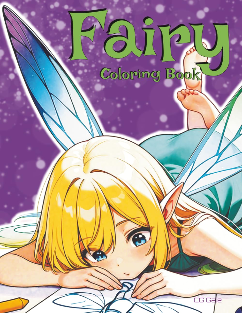Fairies Coloring Book: 24 Detailed Designs: Intricate Fantasy Designs with Flowers, Butterflies, and Enchanted Scenes | Beautiful Fantasy Fairy ... Grayscale & Line Art for Coloring Enthusiasts
