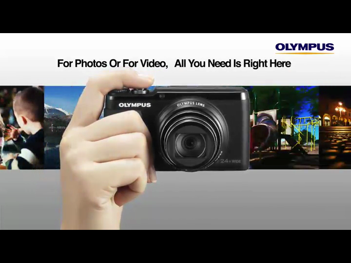 Olympus Stylus SH-50 Digital Super Zoom Camera - Black (16MP, 24x