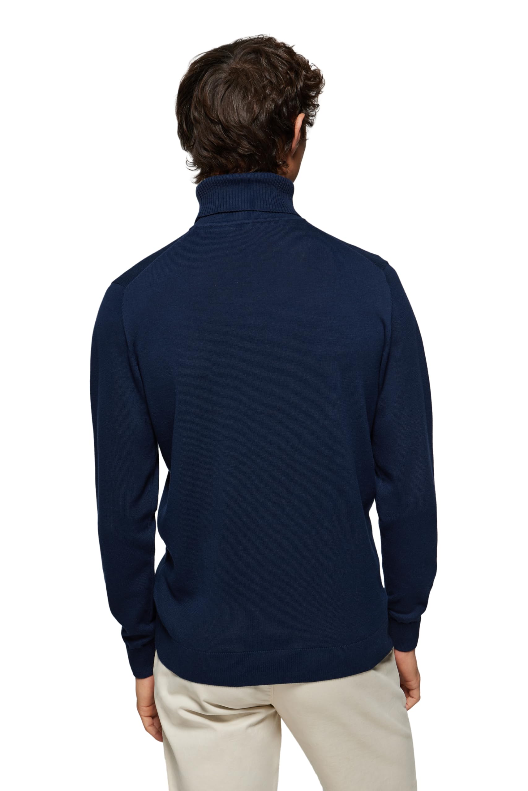 Polo Club Jersey Cuello Alto para Hombre con Logo Bordado 100% Algodón - Coton Suéter