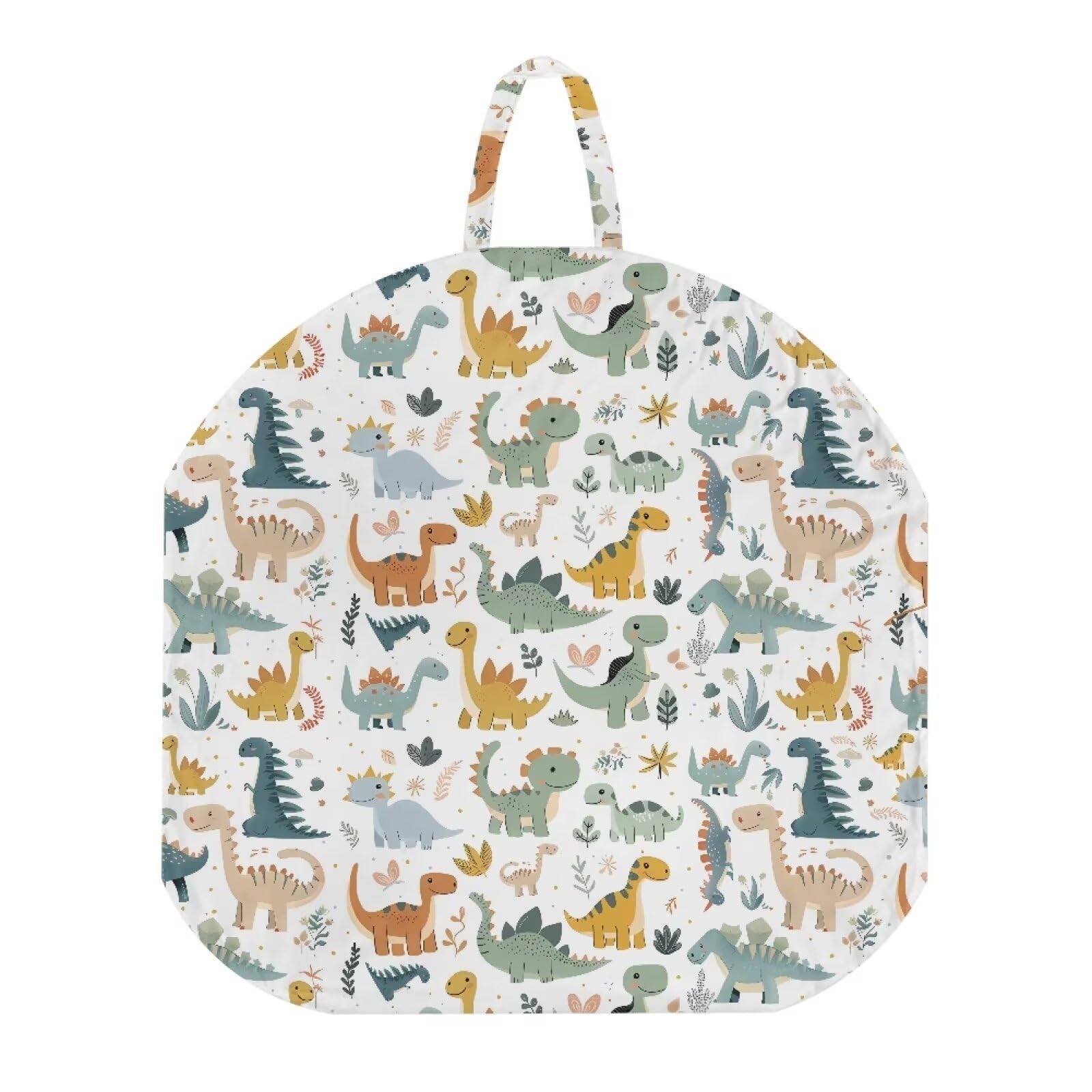 Goronwyfloyd Multi Dinosaur Newborn Lounger Pillow Cover Strechy Newborn Lounger Cover, Removable and Ultra Soft Sung Fitted Baby Lounger Slipcover Protector Baby Essentials