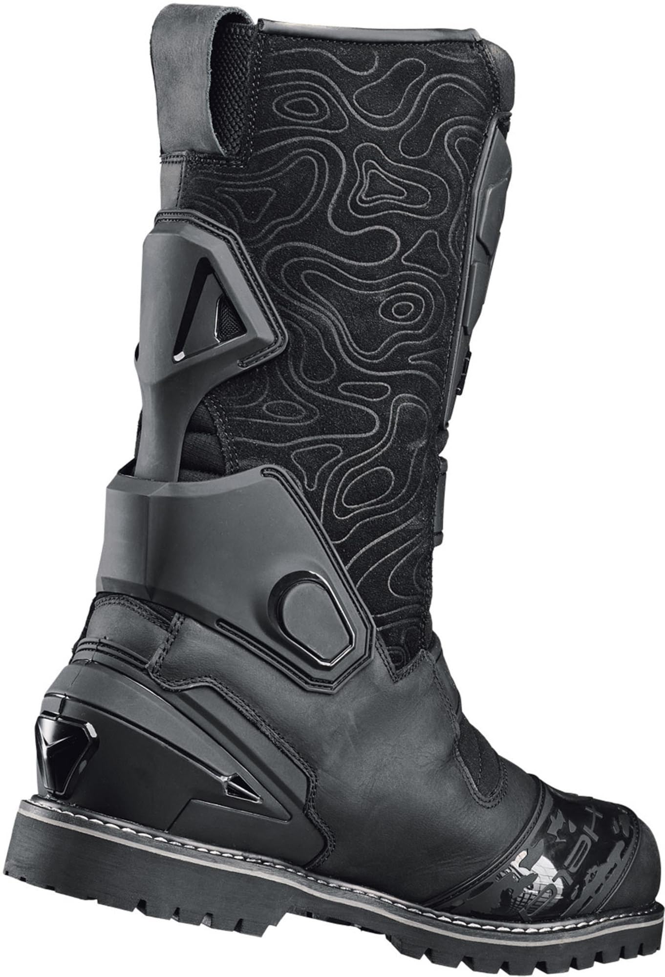 Held Belrock wasserdichte Motorrad Stiefel, braun, 44