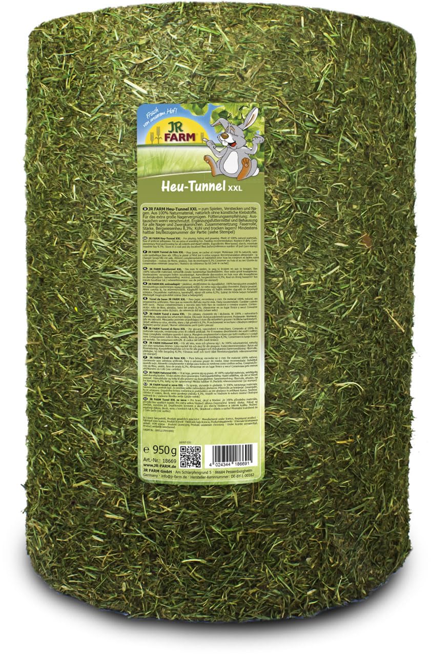 JR Farm Túnel de heno - XXL - 950 g - 35 x 26 cm