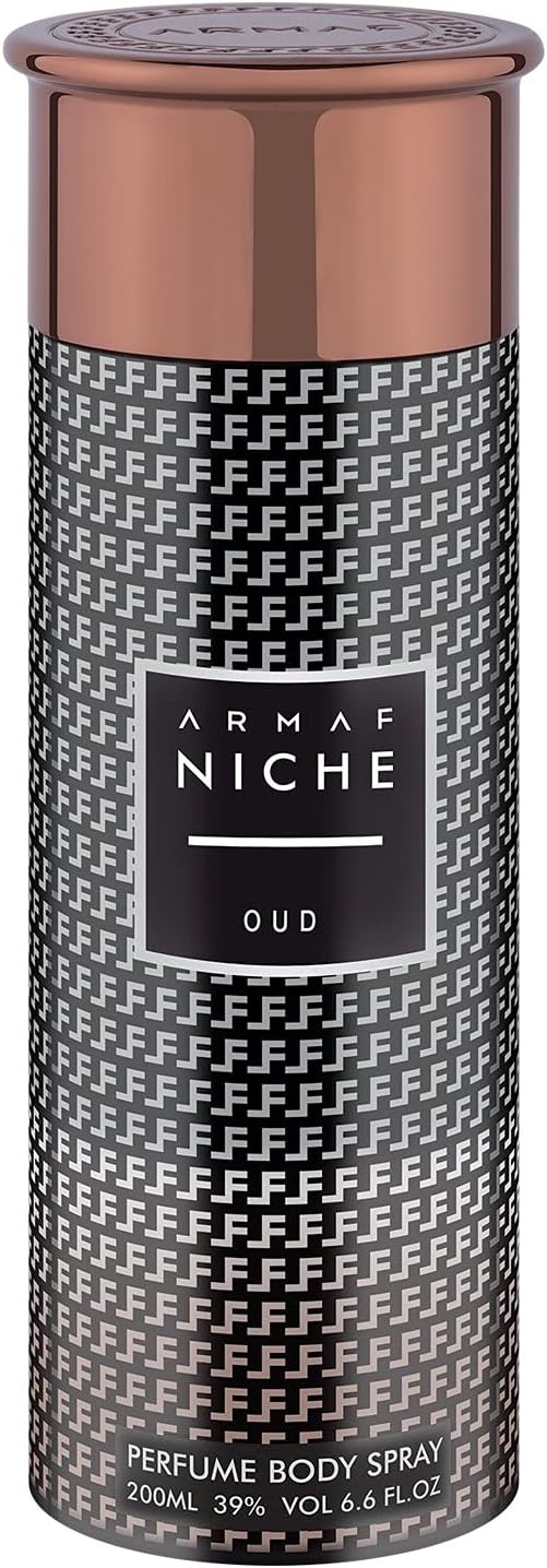 ARMAFNiche Oud Amber Fougere Perfume body spray for men 200ML - freshness all day - body spray for men - perfumes - deo