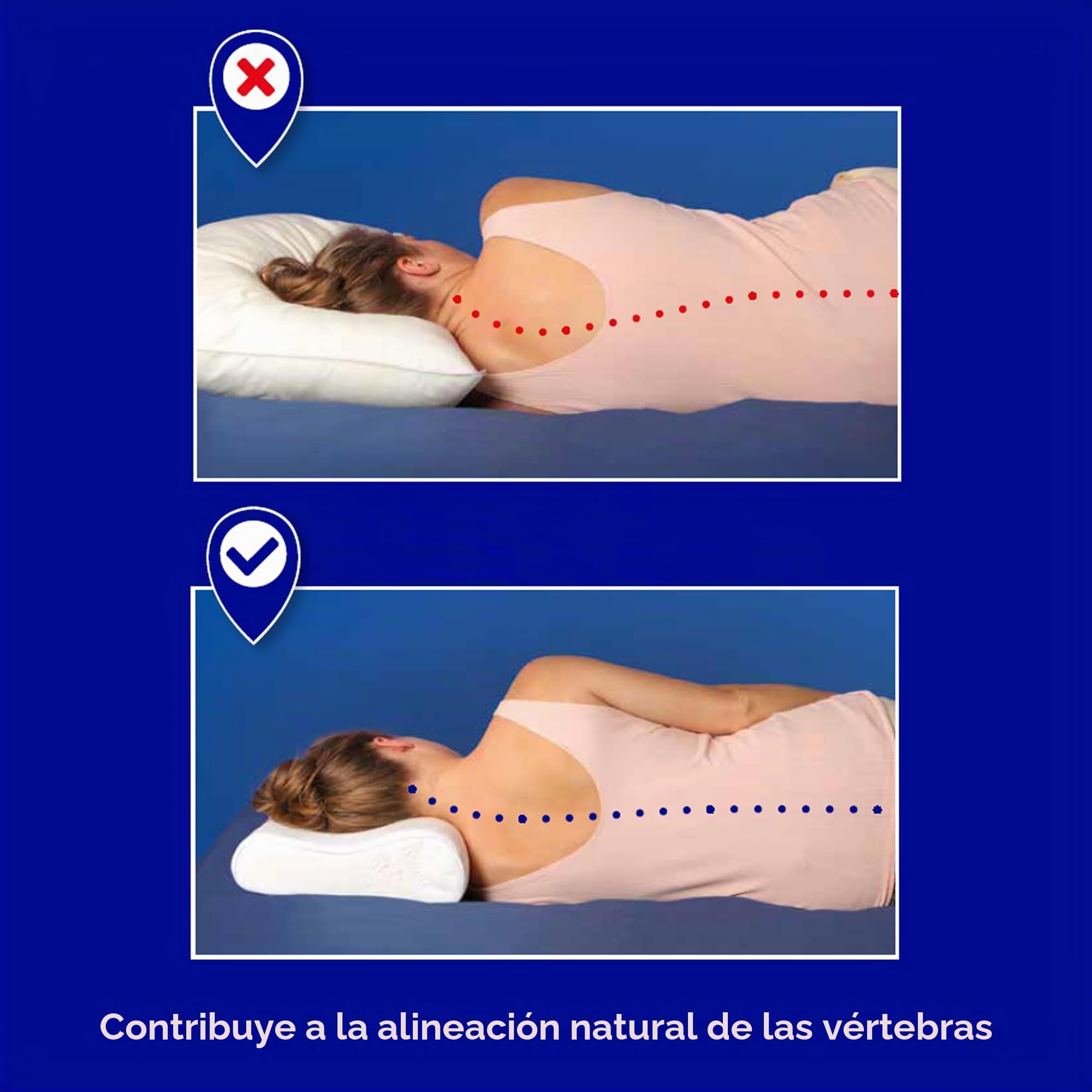 Thuasne Cervi+ Maxi Almohada de Espuma con Memoria
