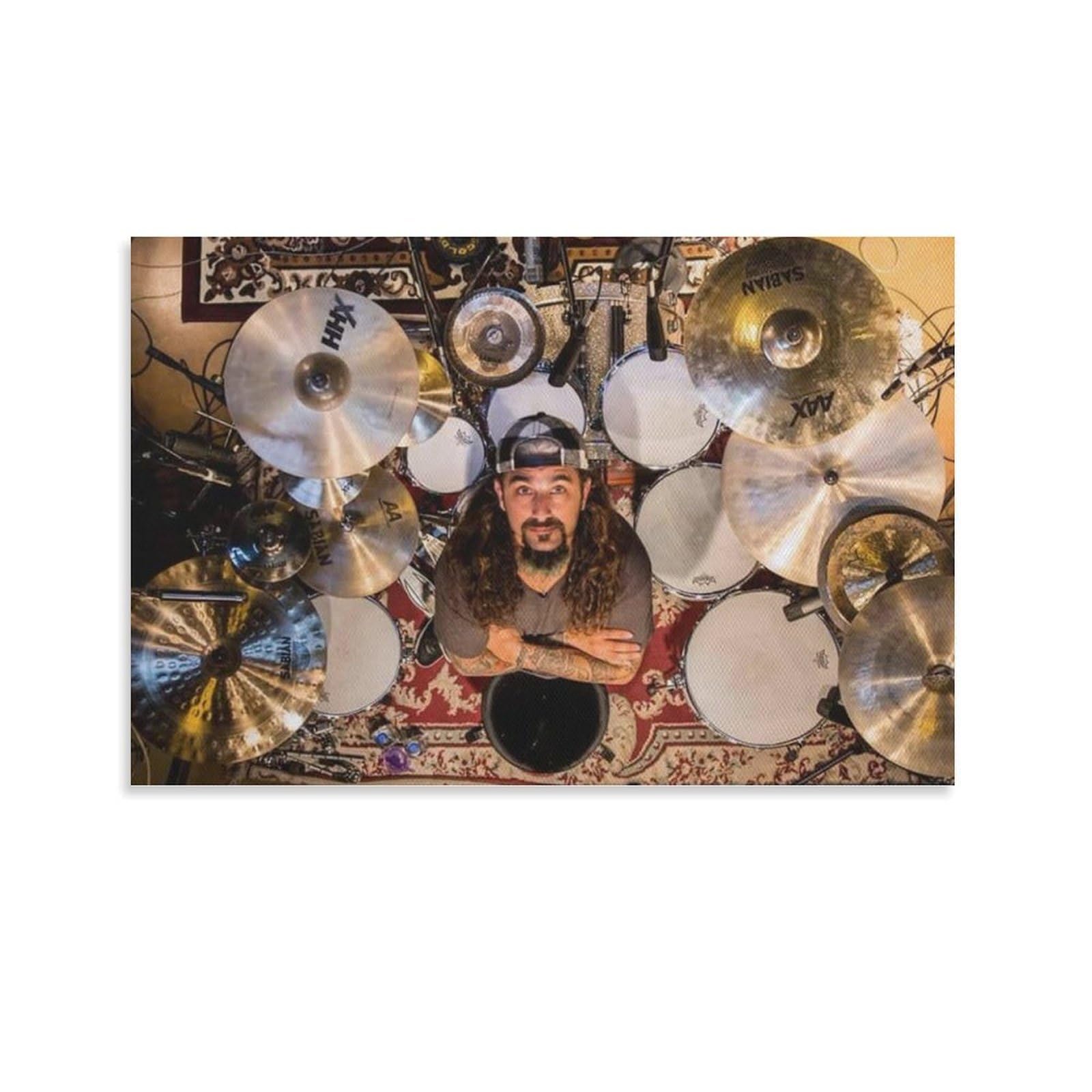 FCOIN Mike Portnoy Canvas Poster Canvas Wall Art Poster Decorative Modern Home Print Picture Artworks Posters 16x24inch(40x60cm)