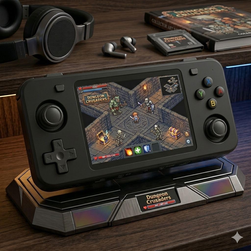 Buy R36H Retro Handheld Game Console 3.5 Inch IPS Screen, 64GB