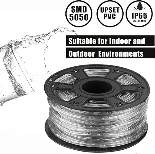 Miniatura 5 de Ainfox - Tira de luces LED para interiores y exteriores, impermeable, iluminación decorativa para jardín, dormitorio, fiesta