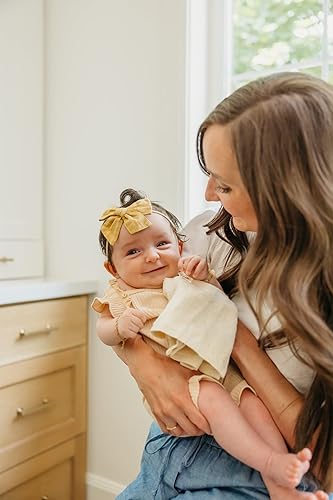 Miniatura 7 de Copper Pearl 6 toallas de baño ultra suaves para bebé, grandes, suaves, de 11 x 11 pulgadas