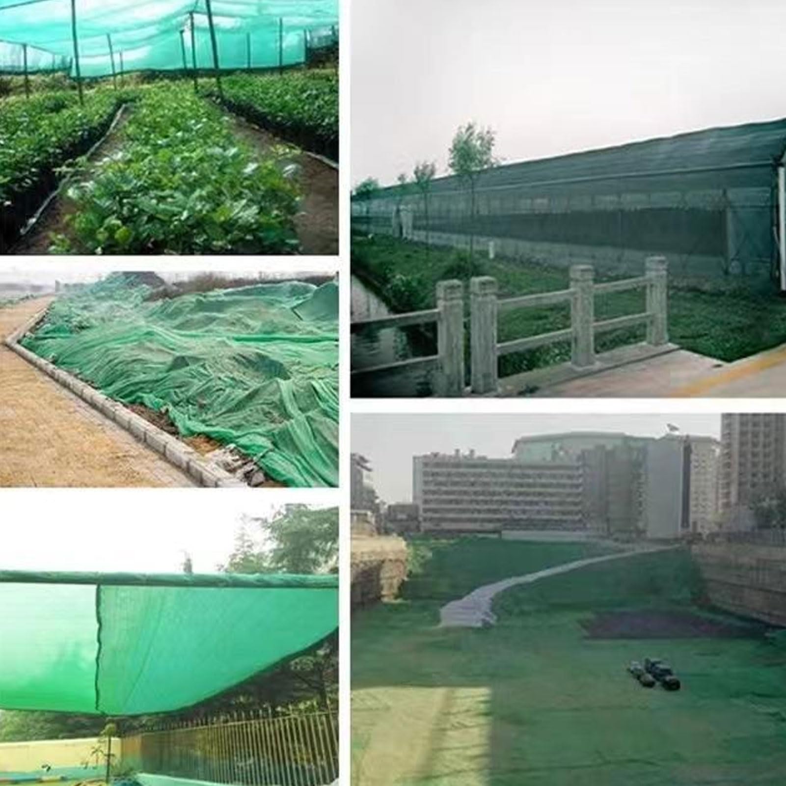 Rete Ombreggiante Versatile per Il Controllo della Polvere della Piscina, del Patio del Giardino, Leggera 8x10 M