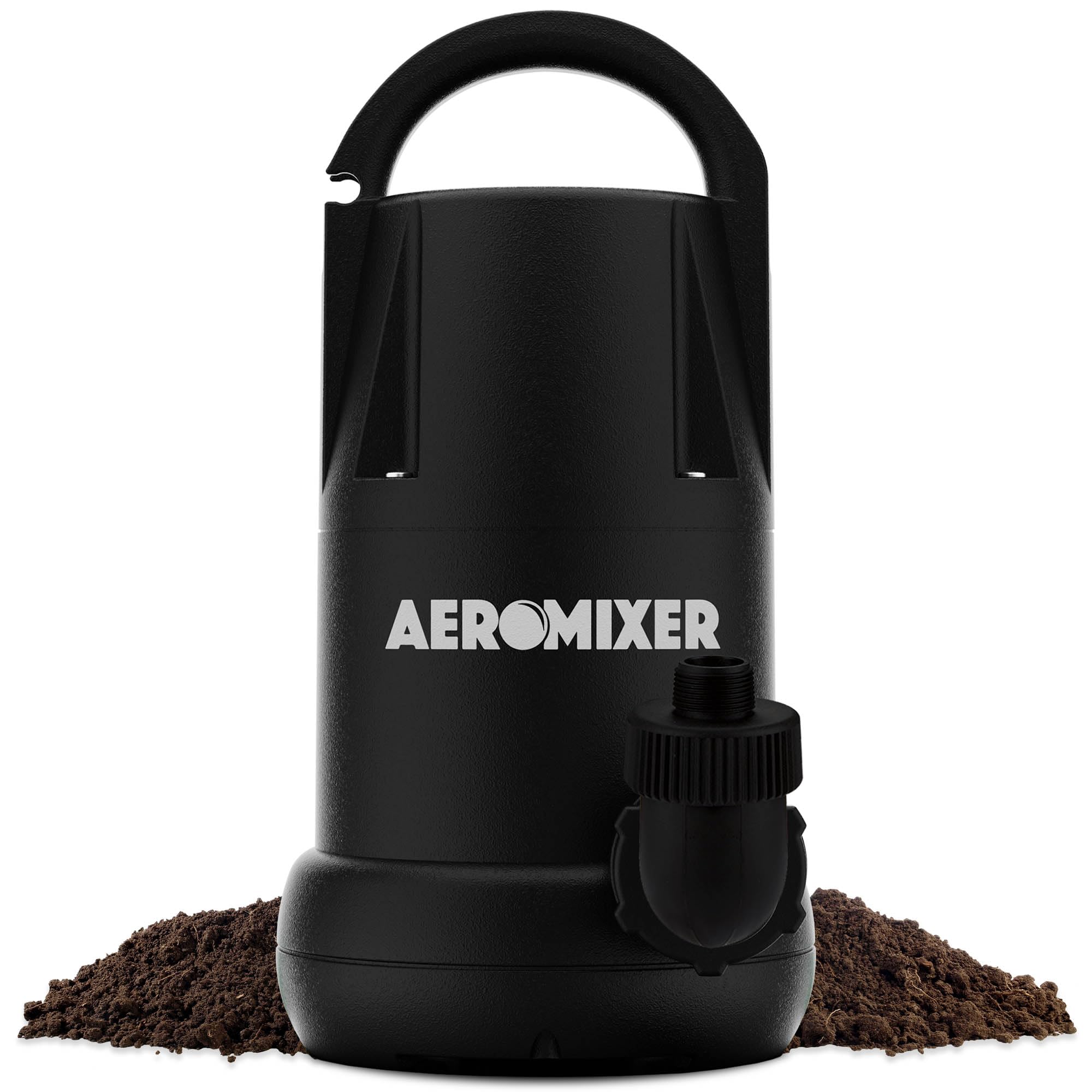 AEROMIXER 1 HP Transfer Pump - Sump Pump Submersible Water Pumps 5120 GPH, Designed to Pump Fertilizer Up to 1/4