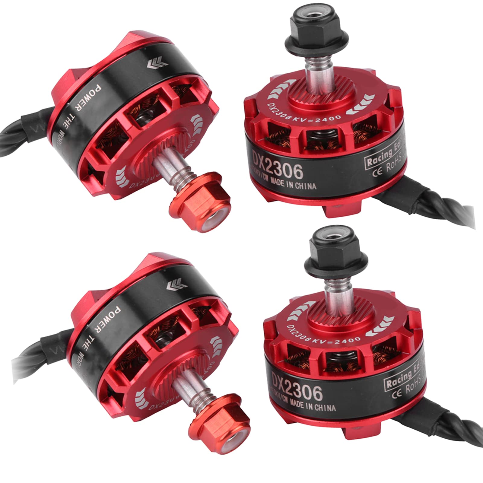 Zestaw silników RC, otwór instalacyjny 2400KV M3 4 silniki dronów M5 wał dla X210 X220 250 FPV