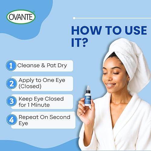 Miniatura 4 de Blepharitin - Suero de blefaritis para párpados y pestañas oculares propensos a blefaritis, rosácea ocular, demodex 1 oz