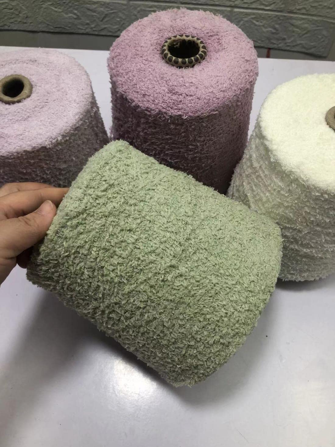 Hilo de Lana de 750g para Tejer a Mano, Hilo de Punto de poliéster, Hilo de Ganchillo Suave, suéter, Sombrero, Hilos de línea DIY