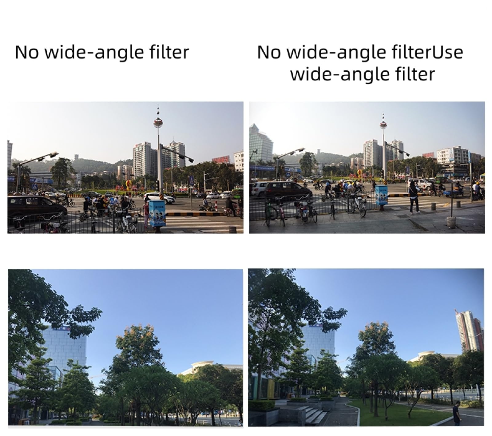 Filtro grandangolare ad alta definizione per Insta 360 Luna Ultra fotocamera, filtro di estensione angolare magnetico in lega di alluminio e vetro ottico