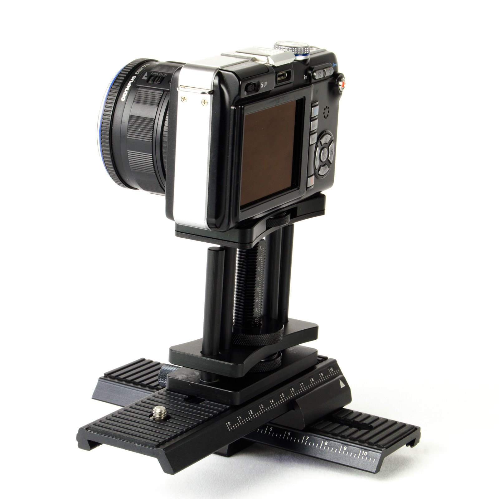 6 Way Macro Shot Focus Rail Slider UP Down Right Left Forward Backward
