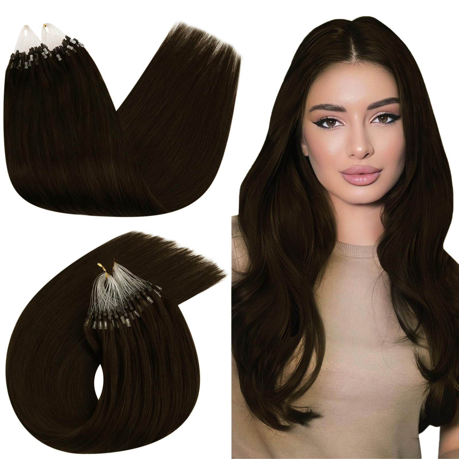 Ugeat Bondings Extensions Echthaar Remy Extensions Echthaar Bondings Haarverlängerungen Pre Bonded Hair