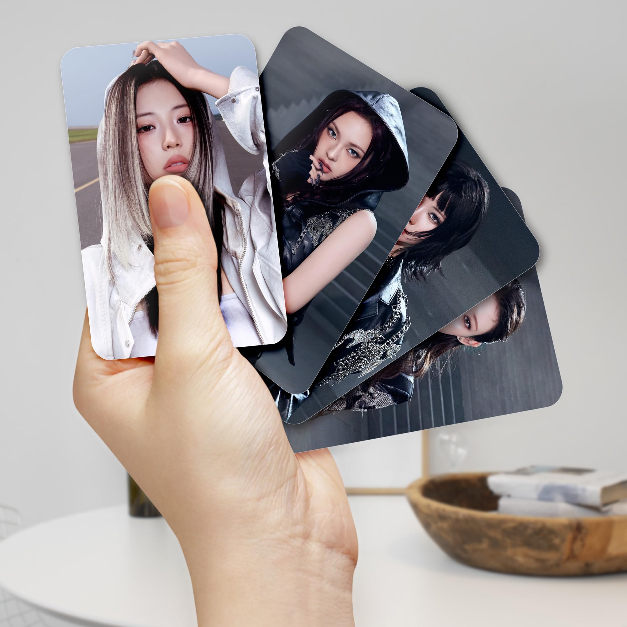 Baby Monster "We go up" Album" Glossy Laminated Photo Cards (Set of 14+2 Freebies)