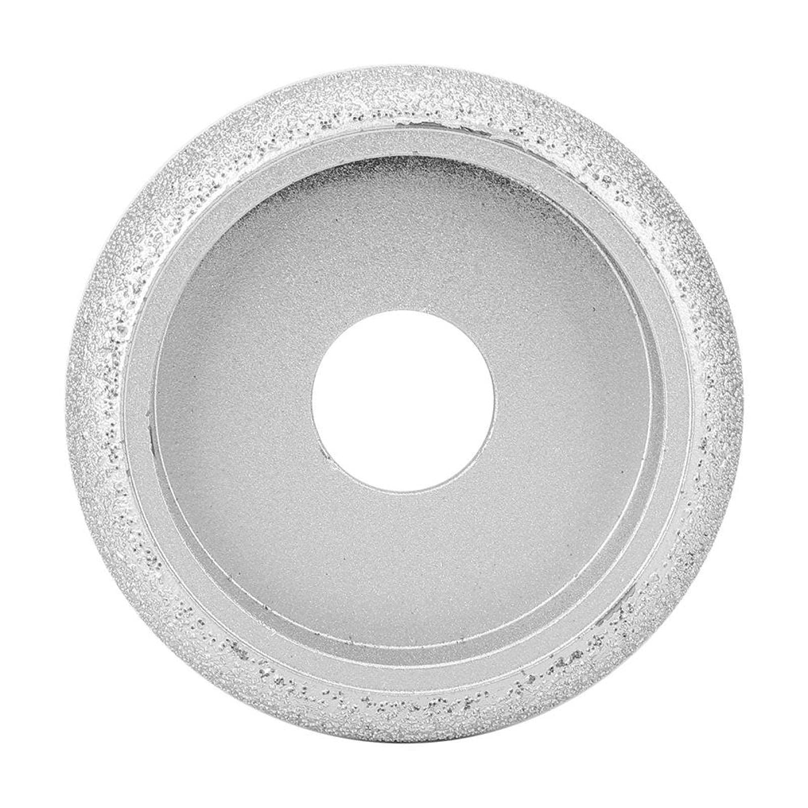 Meule Diamantée Brasée Sous Vide - Diamètre 75 Mm, Alésage 20 Mm, Pour Pierre/marbre/granit