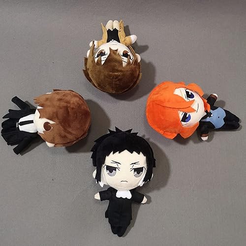 Miniatura 5 de BSD - Muñeco de peluche de anime, suave, figura de dibujos animados, juguetes, cojines, almohadas, regalos de 7.8 pulgadas