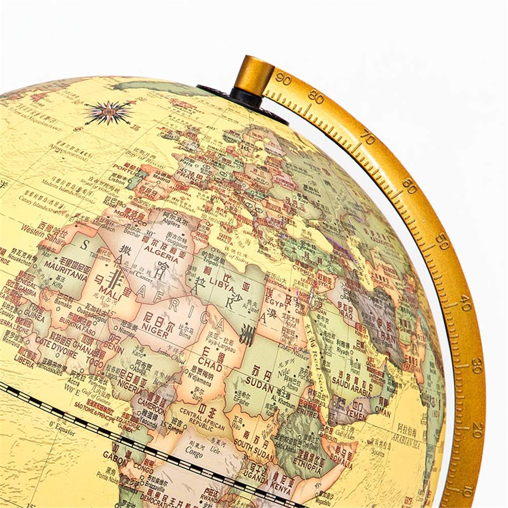 Podświetlana lampa globus świata - globusy geograficzne 2 w 1 z oświetleniem LED stacjonarny globus świata ze stojakiem edukacyjne globusy świata dla dzieci