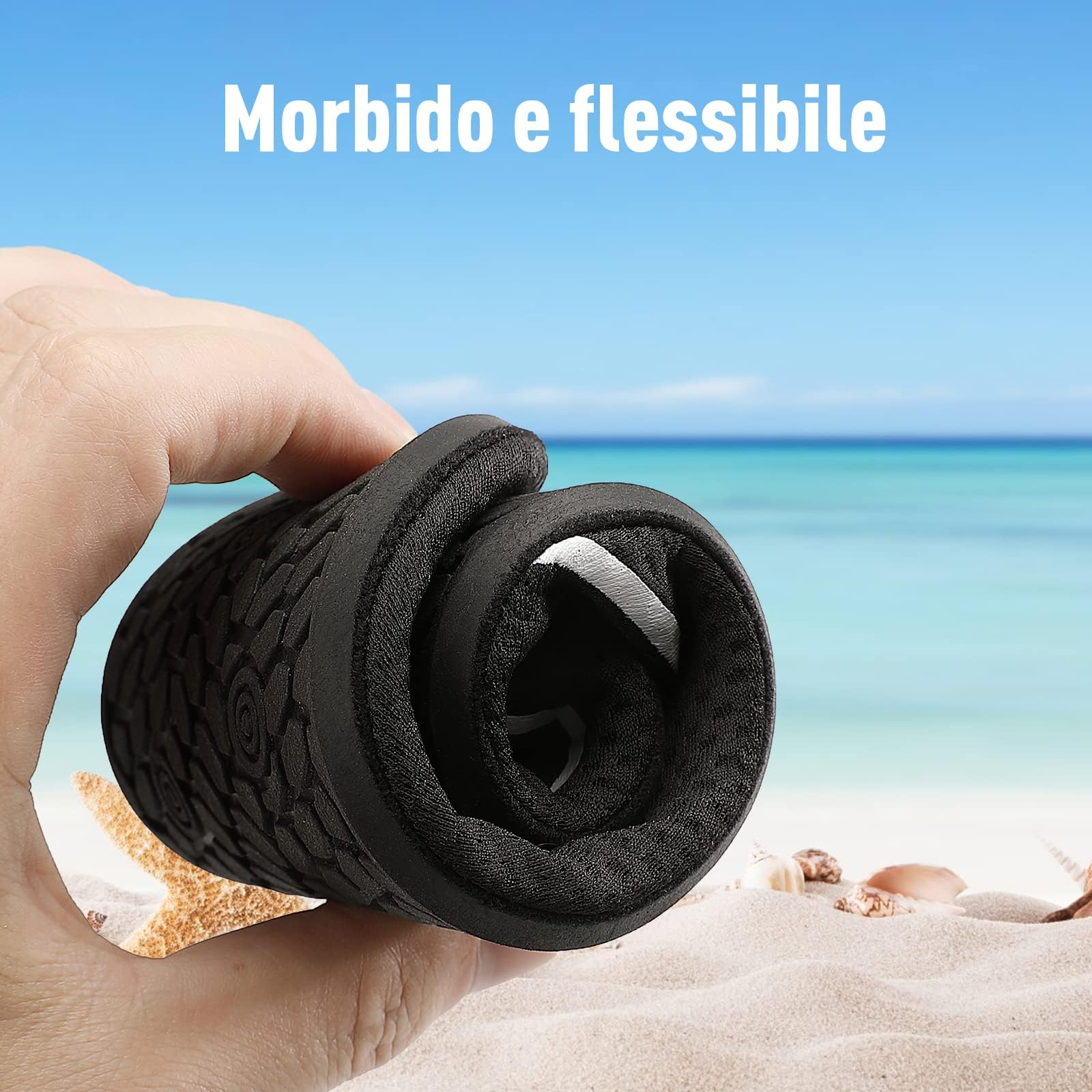 Donna Uomo Scarpe da Scoglio Scarpe da Immersione Antiscivolo Water Shoes Scarpe da Acqua per Spiaggia Surf Bagno Snorkel Yoga Sport Acquatici Gr.34-47 EU