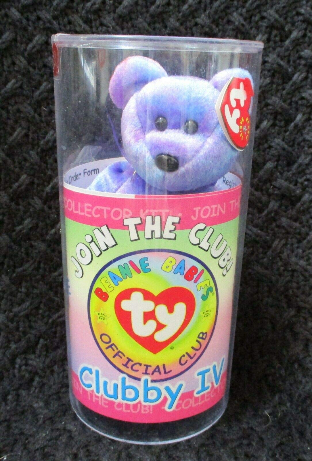 Amazon.com: Ty Beanie Babies Exclusive Clubby IV Collector Kit
