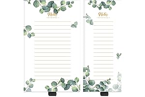 Magnetic Notepads for Refrigerator with Pen Holder