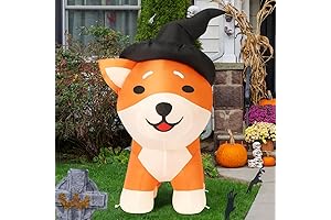 4 ft Halloween Inflatable Shiba Inu Dog