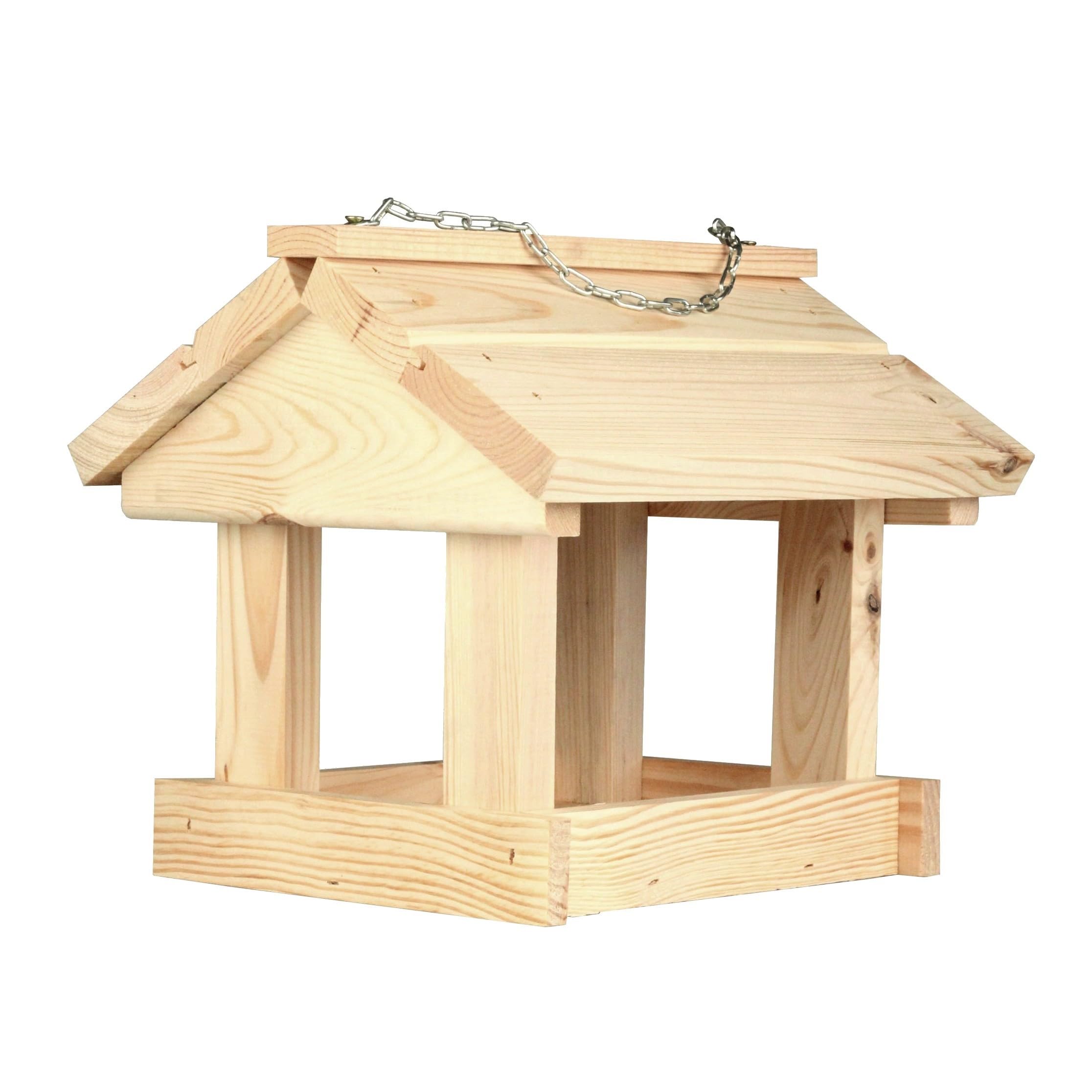 IDEA HOME Comedero para pájaros IH Maxi DIY Comedero para pájaros, comedero para pájaros, comedero de Madera
