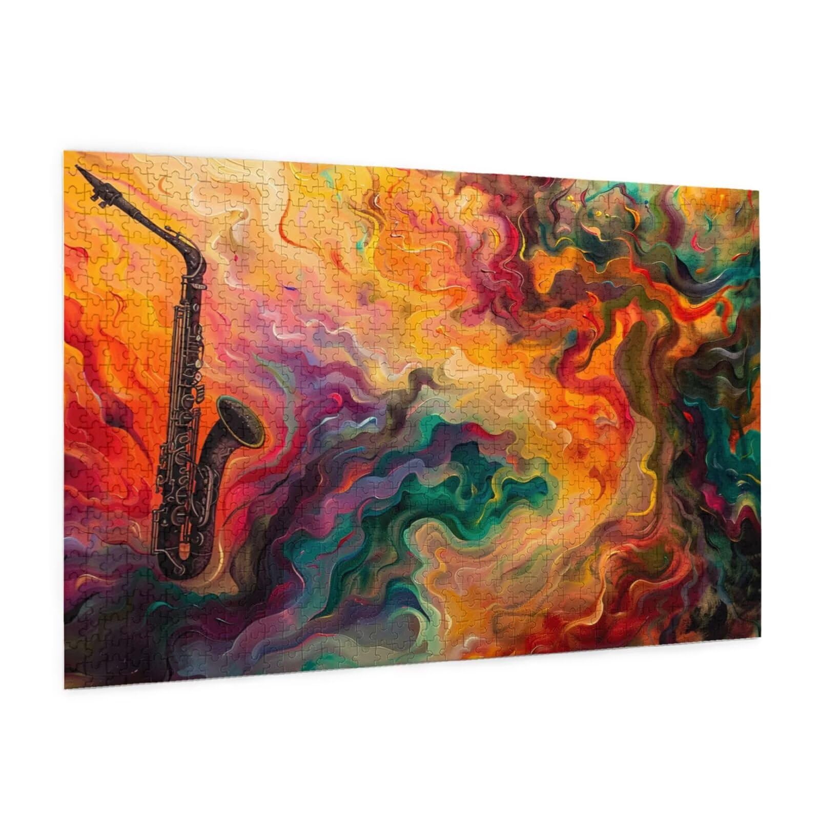 Puzzle fantastyczne 6000 elementów, chmury, puzzle dla dorosłych, z pudełkiem na prezent, "zrób to sam", duże drewniane puzzle dla dorosłych, gra zręcznościowa dla całej rodziny, prezenty dla kobiet