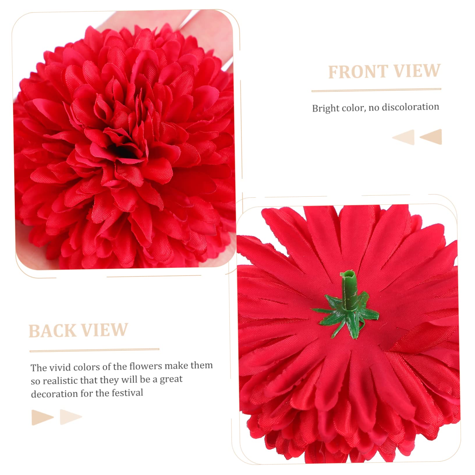 IMIKEYA 150 STK Simulation Melaleuca para Ramos buchones de Flores Artificial sztuczne kwiaty Wohnkultur Simulation Chrysanthemenblüte künstliche Chrysantheme Plastik