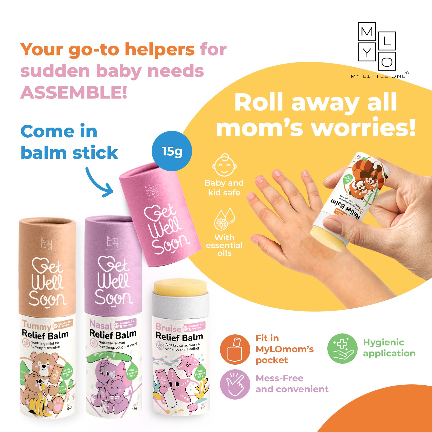 Amazon.com: Mylo GWS Baby Kids Nasal Relief, Itch Relief, Tummy