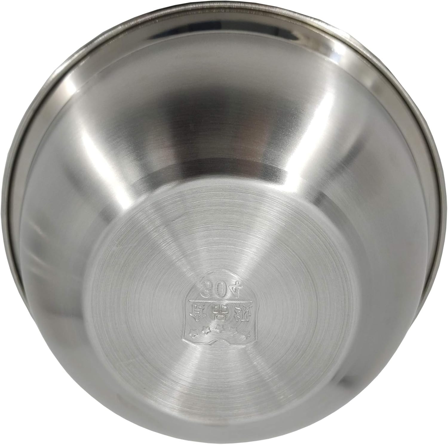 FixtureDisplays Stainless Steel Mixing Bowls (Set of 6) Stainless Steel Mixing Bowl Set Nesting Bowls for Space Saving Storage, Great for Cooking, Baking, Prepping 1-4 Quarts 2.6 Lbs 15367-2D