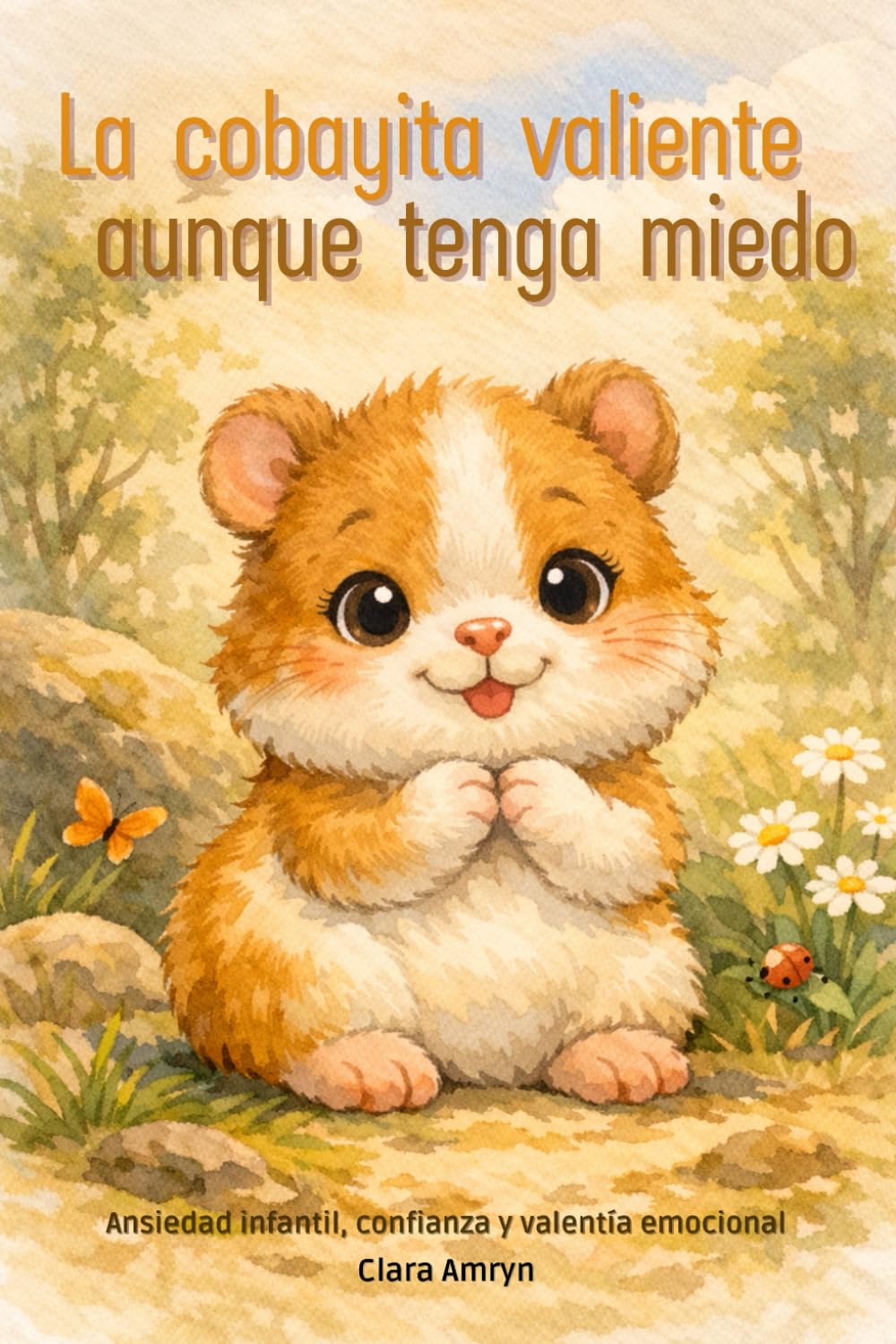 La cobayita valiente aunque tenga miedo: Un cuento infantil para trabajar la ansiedad, los miedos y la confianza emocional en niños - Libro en español (Cuentos para cuidar mi corazón)
