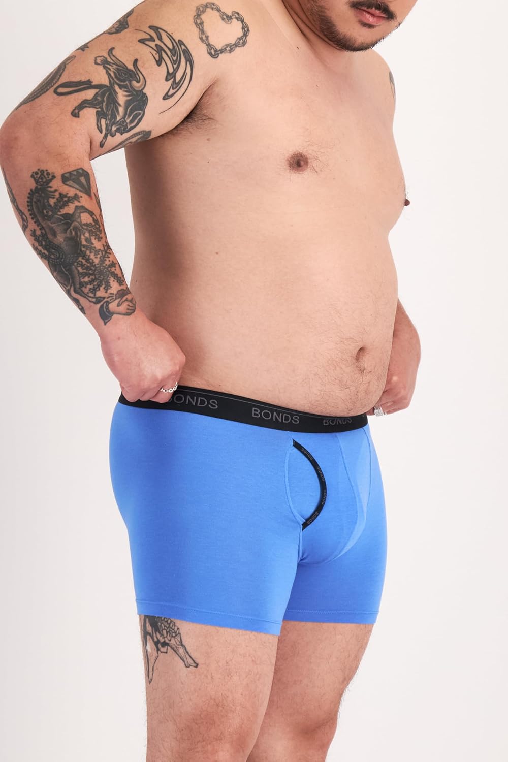 Bonds Men's Underwear Boxer Briefs Pack, Guyfront Men's Boxer Briefs, Mid-Length Underwear for Men, Viscose/Bamboo - Image 3