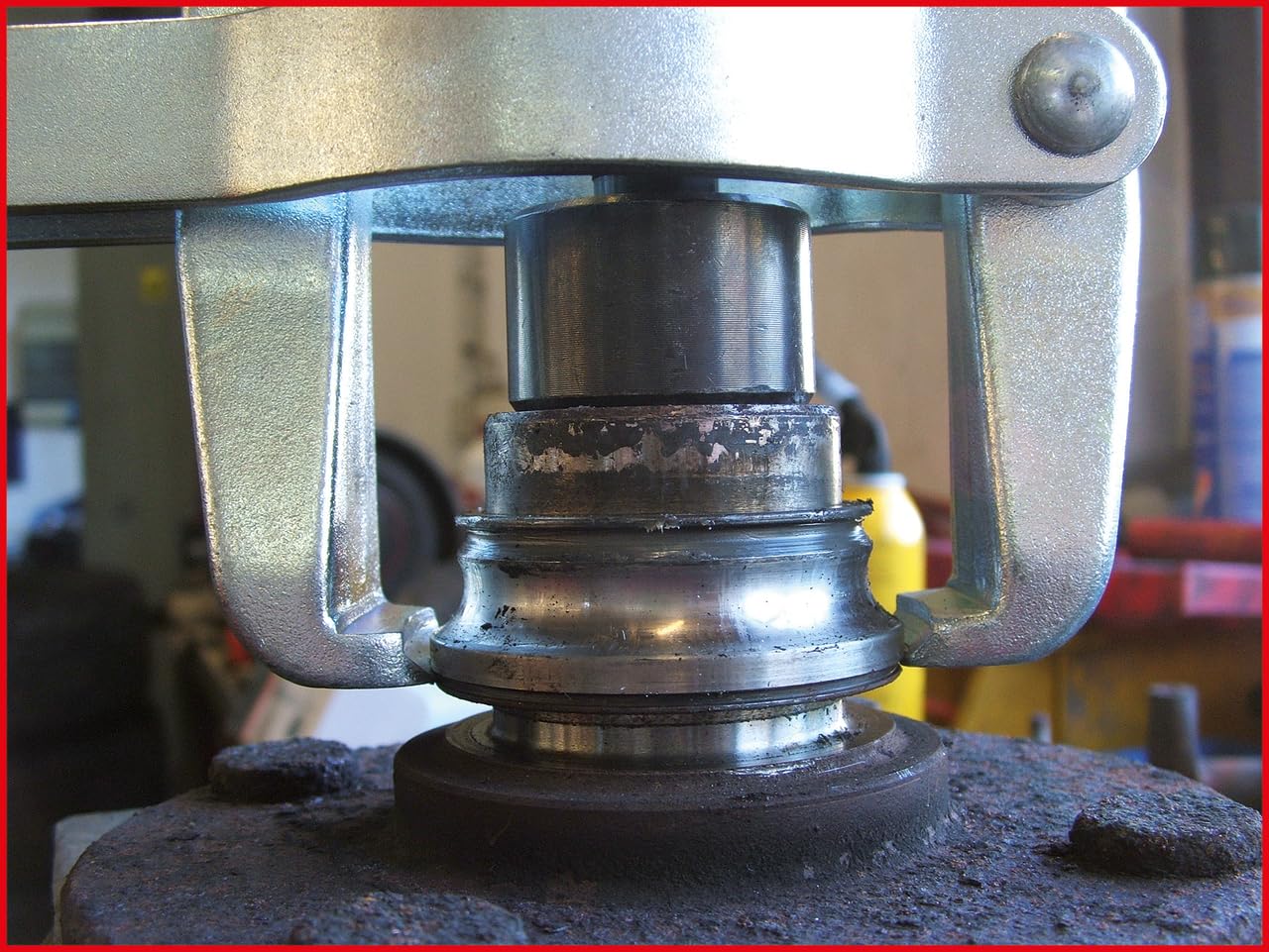 KS Tools 700.1260 Universal-Lagerring-Abzieher 2-armig mit Spannbügel, 90mm