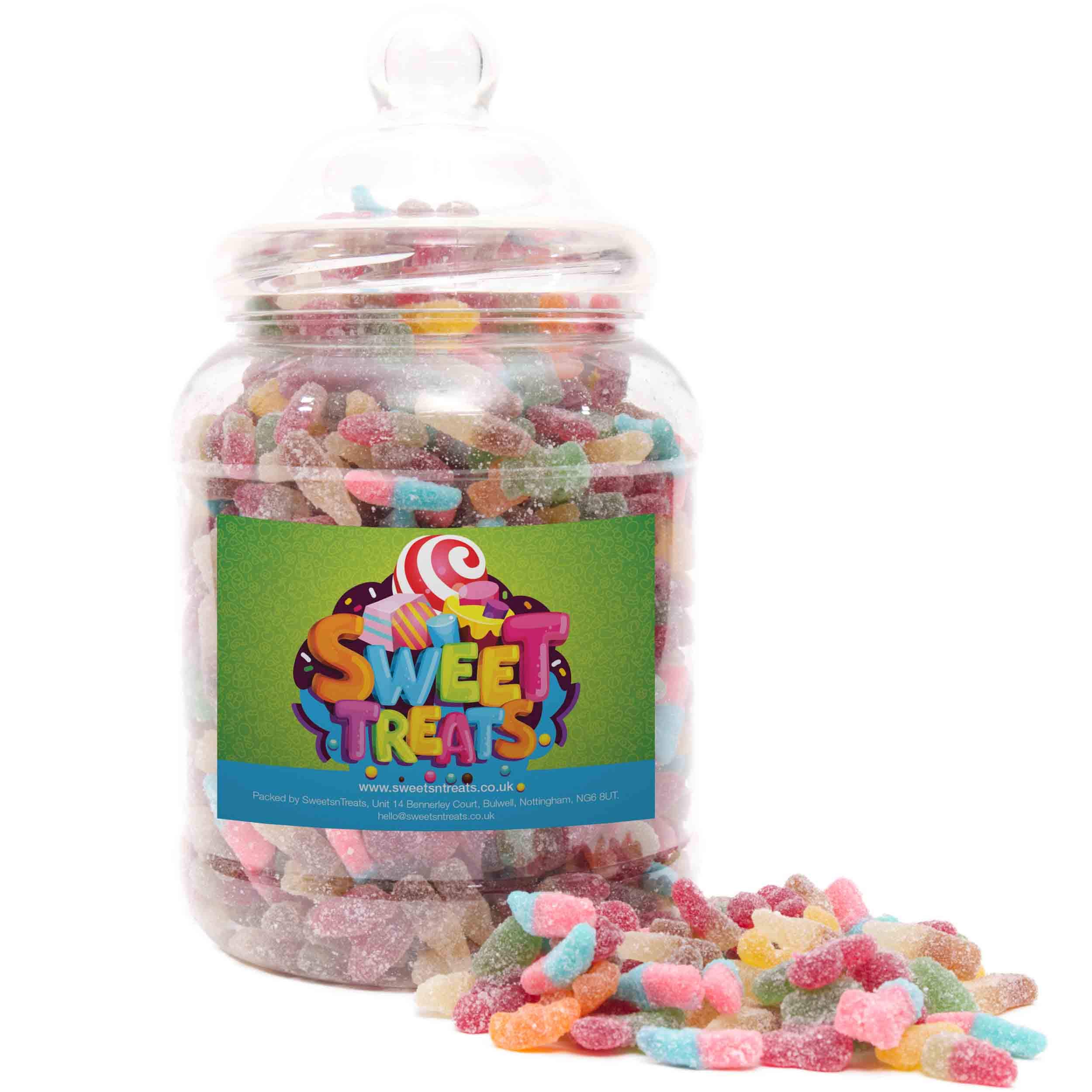 Mr BeezSweets | Halal Sweets Selection | Fizzy Mix | HMC Halal Certified | 27x14cm | 1700 Grams