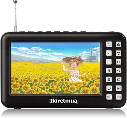Amazon Co Jp ポータブルテレビ 携帯テレビ ワンセグテレビ 4 3インチ大画面 Amラジオ機能付き Usb充電対応 エコラジテレビ 防災 情報収集 入院 防災グッズ ブラック 家電 カメラ