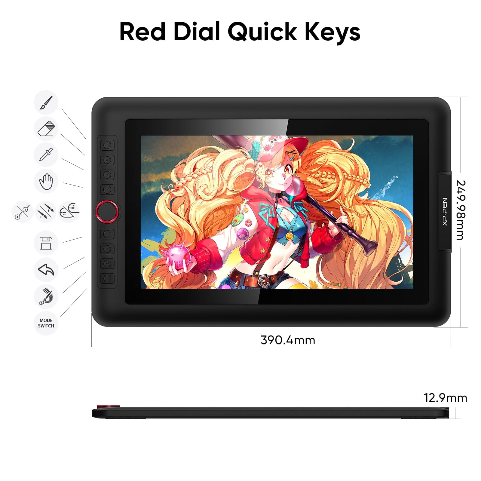 Amazon.com: XPPen Drawing Tablet with Screen Full-Laminated