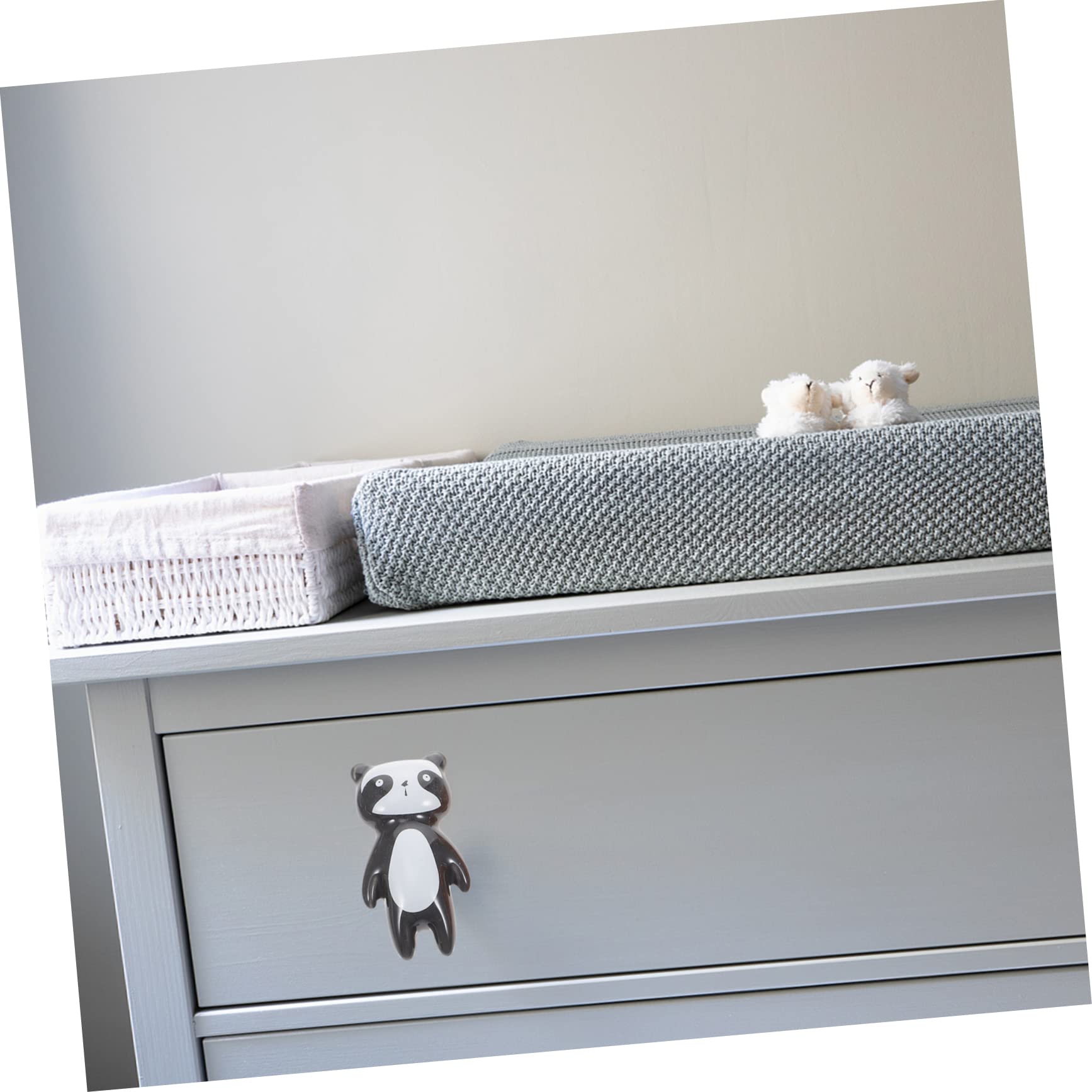 SHINEOFI Pomelli per Mobili in Ceramica e Lega, 8 Pezzi, Forma Animale, Decorativi e Facili da Installare, per Cameretta e Armadi