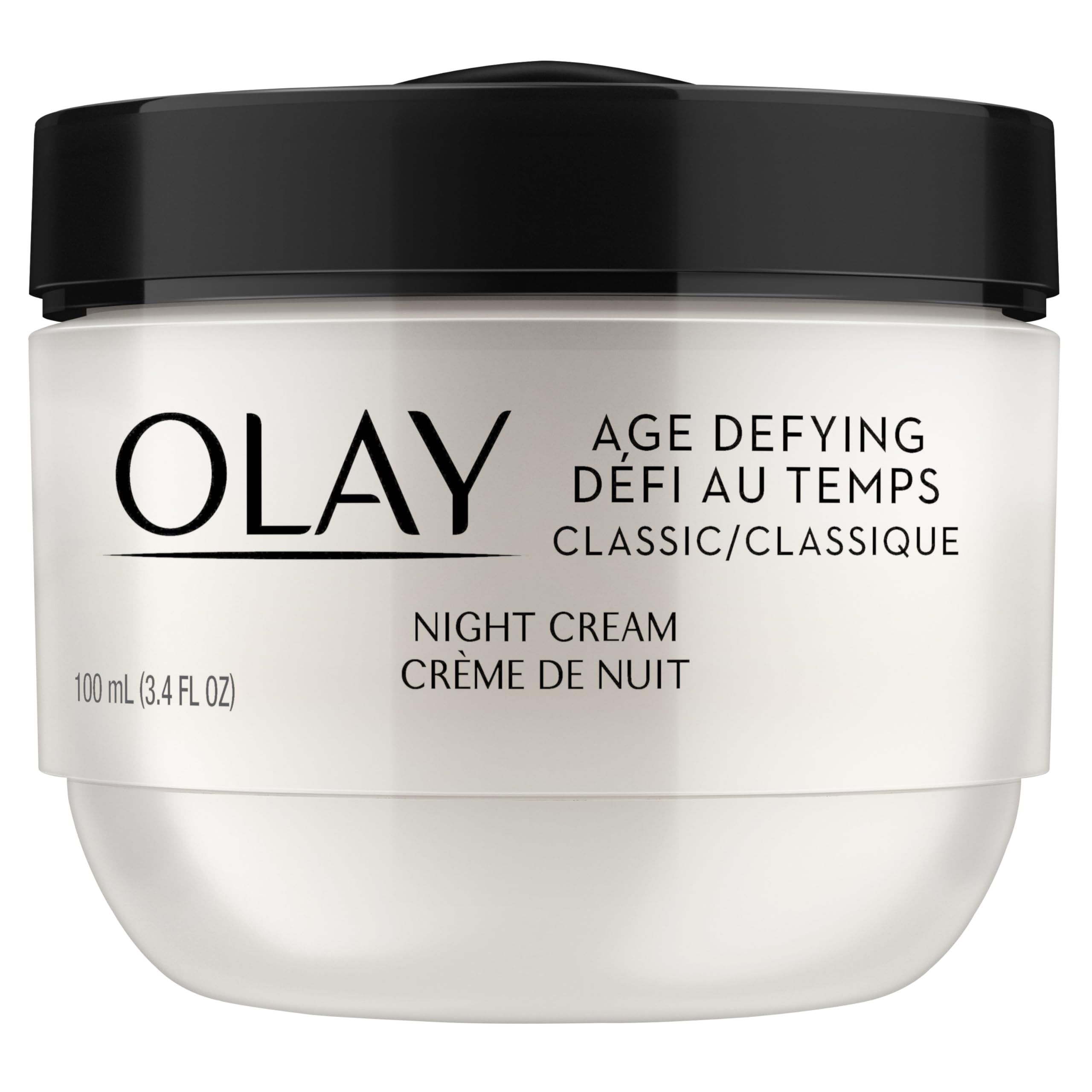 OLAY Age Defying Classic Night Cream Face Moisturizer 3.4 oz