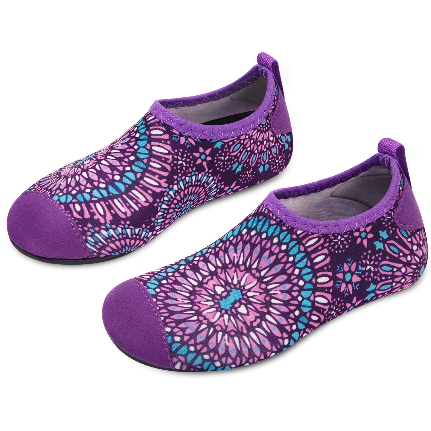 JOINFREE Kids Boys Girls Water Shoes Barefoot Aqua Socks for Beach Swimming Pool Quick -Dry Unisex