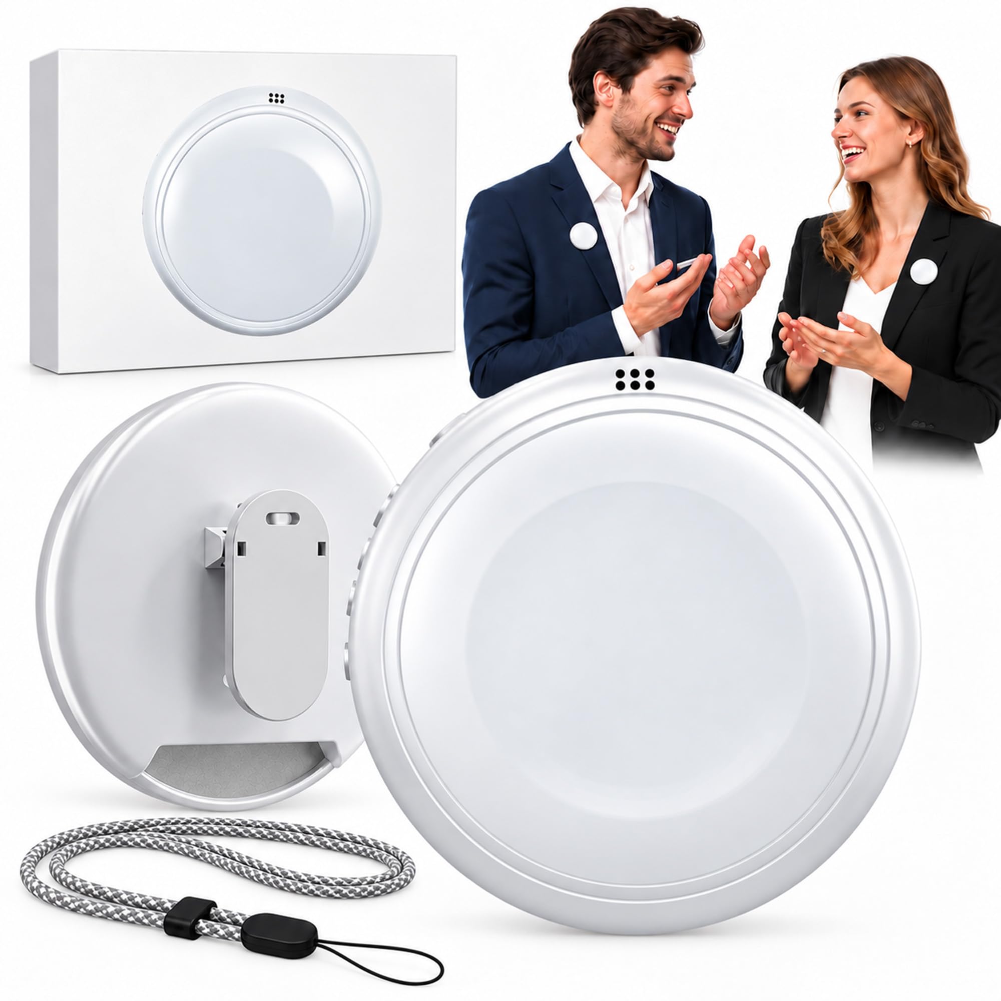 AI Language Translator Device, Smart Wearable Translator 165 Languages