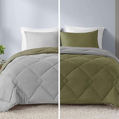 Comfort Spaces Juego de edredón tamaño individual, edredón reversible elegante de cuadrilófilo, para todas las estaciones, juego de ropa de cama de disponible en Yaxa Venezuela