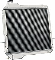 Vista 8 de 234876A1 234876A2 Radiador para retroexcavadora de caja 570 580L 580SSL 590SL 4300 P85, radiadores de enfriamiento de aluminio completo