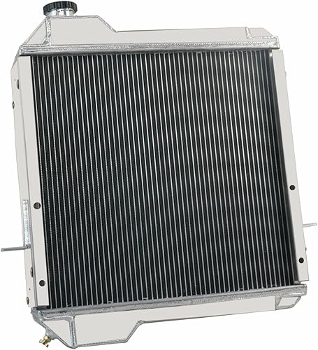 Miniatura 8 de 234876A1 234876A2 Radiador para retroexcavadora de caja 570 580L 580SSL 590SL 4300 P85, radiadores de enfriamiento de aluminio completo